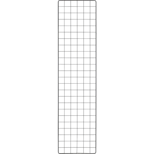 TRUSCO　棚用ディスプレイネット　金具付　300X1200　黒