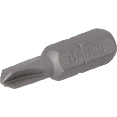 BAHCO　1／4”　スタンダードスクリュードライバービット JAN：7314150199457 メーカー：スナップオン・ツールズ（株） / ブランド：BAHCO / 原産国：台湾 特長●トルクセットドライバービットです 用途●ドライバーなど工具での作業用に。 仕様●刃先：#4●全長(mm)：25 仕様（詳細）●差込部6.35mm　トルクセット　ビット 材質／仕上●特殊工具鋼