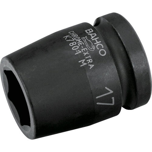 BAHCO　1／2”　インパクトソケット12mmJAN：7314151815790メーカー：スナップオン・ツールズ（株） / ブランド：BAHCO / 原産国：台湾特長●インパクト用ソケット　ボルトを面でとらえるバーコダイナミックドライブ、しっかり掴みながら傷をつけません。用途●インパクトレンチなどの工具での作業用に。●ロックリング K560F4に。仕様●差込角(mm)：12.7●対辺寸法(mm)：12●全長(mm)：38材質／仕上●特殊工具鋼