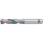 OSG　超硬コーティングドリル　超硬ドリル2Dタイプ　刃径12．2mm　溝長60mm　シャンク径14mm　8671220