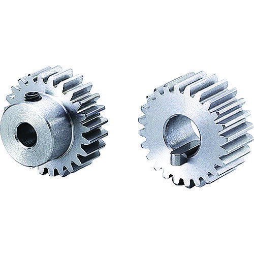 KG　平歯車　S1S　23A－M－0806F　形状A1　モジュール1　歯数23　歯幅8mm　穴径Φ6mm