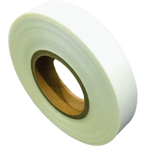 SAXIN　ニューライト粘着テープ標準品　基材厚み0．5mmX30mmX20m　（総厚み0．64mm） JAN：trusco1605934 メーカー：作新工業（株） / ブランド：SAXIN / 原産国：日本 特長●ニューライト粘着テープは超高分子量ポリエチレンを基材とした工業用テープです。●耐摩耗性、低摩擦性、耐衝撃性、離型性に優れています。●優れた耐摩耗性と低摩擦性から、摺動部材として幅広く使用頂けます。 用途●搬送ラインのガイドレールへの滑り助長ラッピング。●ホッパー、シュートなどの付着防止ライニング。●AGV（無人搬送車）のガイドテープ保護●製品保管、納入時ケースの削れ保護テープ●摺動ワッシャーライニング●印刷機の紙送り部などの滑り（スライドテープ）。 仕様●色：乳白●幅(mm)：30●長さ(m)：20●厚さ(mm)：0.64●テープカット条件：ハサミやカッターナイフ●粘着力(N/10mm)：7●引張強度(N/10mm)：172●使用温度範囲(℃)：0〜80●粘着力(N/25mm)：17.5●筆記可否：否●紙管サイズ(mm)：90●最大テープ外径(mm)：165●耐候性：なし 仕様（詳細）●粘着力(mm)：7N/10●使用温度範囲：0〜80℃ 材質／仕上●基材：超高分子量ポリエチレン●粘着剤：アクリル系