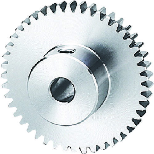 KG　平歯車　S80SU　45B－A－0506　形状B1　モジュール0．8　歯数45　歯幅5mm　穴径Φ6mm