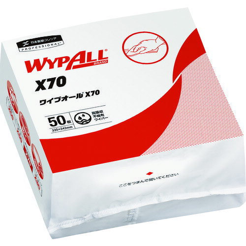 クレシア　ワイプオールX70　クロスライク　4つ折り