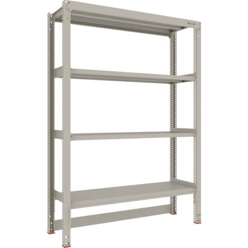 TRUSCO　スチールラック　M3型中量棚　台車天板収納型　W1500XD471XH2100　4段　単体