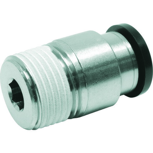 ピスコ　チューブフィッティング　六角穴付ストレート　チューブ10　接続口径R3／8