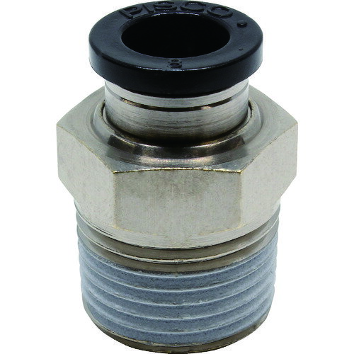 ピスコ　チューブフィッティング　ストレート　適合外径8mm　接続口径R3／8