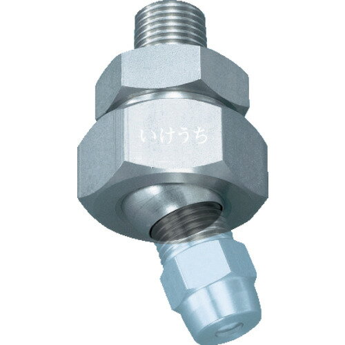いけうち　ボールジョイント　UTシリーズ　PP樹脂製　ネジ1／4オス×1／8メス