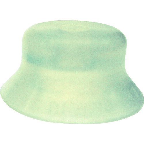 CONVUM　吸着パッド　平型ワンタッチ取付　Φ8　シリコンゴム　乳白色