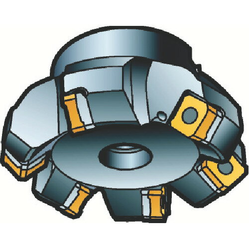 SANDVIK　コロミル345カッター（455） JAN：trusco3594416 メーカー：サンドビック（株）コロマントカンパニー / ブランド：SANDVIK / 原産国：スウェーデン 特長●低切削抵抗です。●鏡面加工や高速加工に適しています。 用途●正面フライス加工。●あらゆる被削材に。●アーバ取付(ミリ)。 仕様●刃数CICT(枚)：6●切削径DC(mm)：80●切込角KAPR(°)：45●最大切削径DCX(mm)：94.08●ゲージチップ：345R-1305●切り込み角：45●Dc：80●d(mm)：27●l1：50●最大切り込み：6●重量(KG)：1.212●最大回転数：13700●Dc2：94.08●ピッチ：クロスピッチ 仕様（詳細）●高精度●8コーナ仕様