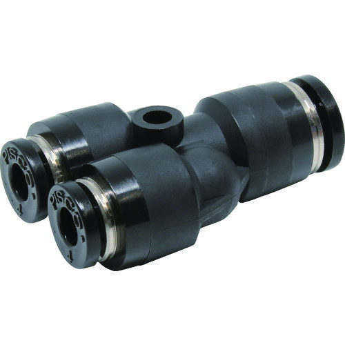 ピスコ　チューブフィッティング　違径ユニオンワイ　6×4