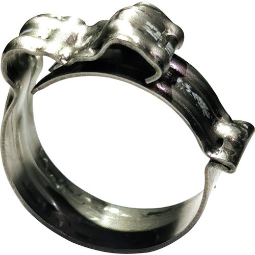CAILLAU　ホースクランプ　CLIC−R　締付径19．5〜21．5mm JAN：trusco3649513 メーカー：CAILLAU社 / ブランド：CAILLAU / 原産国：フランス 特長●真円度が高く、締め付け力が均等に分散されるため、高い密閉性を保持することができます。●独自のロック機構を搭載しており、高圧力、引き剥がし、振動などの強い負荷に耐性があります。●専用工具でワンクリックで取付けと取外しが何度でも可能です。●軽量でコンパクトな設計であり、ボルト式バンドと比較して狭所でも着脱が容易です。●オーステナイト系ステンレスを採用しており耐腐食性が高いです。●強い剛性を持ちながらもバンドの丸みによりホースへの損傷も避けられます。●カラーバンド付きでサイズをすぐに識別できます。●ベーシックタイプと比較して取付前の内径に余裕があるので取付位置まで移動しやすいです。●公差が大きいので締め付けるホースやパイプの膨張や収縮に対応できます。 用途●自動車関連など。●ホースやチューブなどの結束が必要なときに。 仕様●最大径(mm)：21.5●最小径(mm)：19.5●バンド幅(mm)：9●厚さ(mm)：0.6●適応使用環境(℃)：-30〜+130 仕様（詳細）●適応使用環境：-30〜130℃　バンドカラー：●クリアランス（公差）：1mm●公差補正機能付き●厚さ：0.6mm 材質／仕上●ステンレス