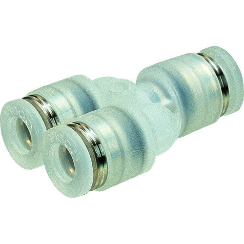 ピスコ　チューブフィッティング　ユニオンワイ　PPタイプ