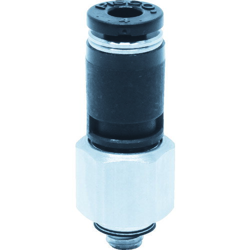 ピスコ　ロータリジョイント　ストレートチューブ4ネジM5X08