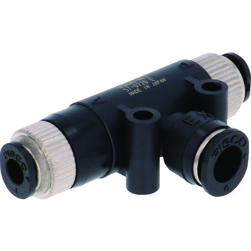 ピスコ　真空発生器　管形ユニオンストレート　集中排気