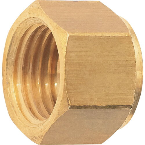潤工社　黄銅製継手（ミリ系列）　袋ナット　10mm