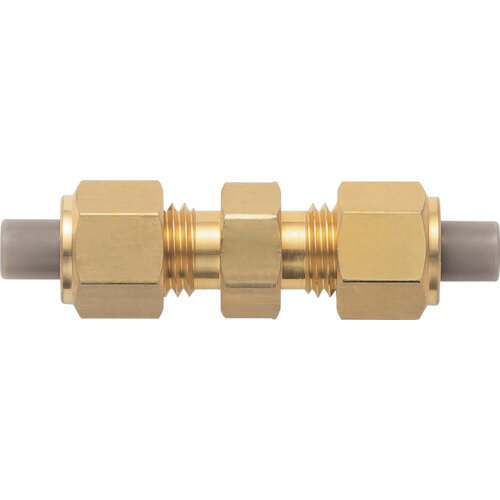 潤工社　黄銅製継手（ミリ系列）　ユニオン　12×8mm