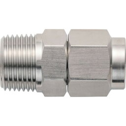 潤工社　ステンレス継手　ニップル（ミリ系列）　10X8mm　　PT3／8