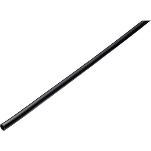 潤工社　低摩擦ポリウレタンチューブUFL　12X8mm　20m　黒 JAN：trusco3831999 メーカー：（株）潤工社 / ブランド：潤工社 / 原産国：日本 特長●チューブ表面をシボ状にすることによって低摩擦化を実現、すべり性が向上しています。●チューブ表面のベタツキがなく、高密度（省スペース）配管での作業性に優れています。●ケーブルベアの可動に伴う、摩耗・異音を低減します。●基本特性（柔軟性・機械的強度・低溶出性・低ブリード性）は耐水軟質ポリウレタンチューブ UF と同等です。●チューブ表面に250gの重りをのせたガラス板をすべらせる際に発生する力を測定、低摩擦ポリウレタンチューブ UFL は UFチューブの1／10を実現しました。 用途●摺動部など可動部用の配管用●ケーブルベア内の配管用●省スペース高密度での配管用 仕様●色：黒●外径(mm)：12●内径(mm)：8●最小曲げ半径(mm)：28●全長(m)：20●最高使用圧力(MPa)：0.6●使用流体：空気、水●長さ(m)：20 仕様（詳細）●使用温度範囲：空気：-20〜+60℃、水：0〜+50℃●最高使用圧力：0.6MPa（23℃時）●適用継手：ワンタッチ継手Mシリーズ（使用流体：空気）、ワンタッチ継手Wシリーズ（使用流体：空気）、黄銅継手（使用流体：空気、水）、ハンディタッチ継手（使用流体：空気、水）、ステンレス継手US2（使用流体：空気、水） 材質／仕上●軟質ポリウレタン ご注意●水道水を通水の際は残留塩素による影響があります。