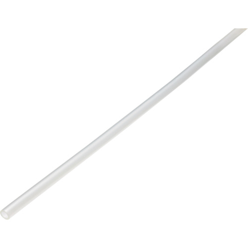 潤工社　低摩擦ポリウレタンチューブUFL　12X8mm　20m　乳白 JAN：trusco3832003 メーカー：（株）潤工社 / ブランド：潤工社 / 原産国：日本 特長●チューブ表面をシボ状にすることによって低摩擦化を実現、すべり性が向上しています。●チューブ表面のベタツキがなく、高密度（省スペース）配管での作業性に優れています。●ケーブルベアの可動に伴う、摩耗・異音を低減します。●基本特性（柔軟性・機械的強度・低溶出性・低ブリード性）は耐水軟質ポリウレタンチューブ UF と同等です。●チューブ表面に250gの重りをのせたガラス板をすべらせる際に発生する力を測定、低摩擦ポリウレタンチューブ UFL は UFチューブの1／10を実現しました。 用途●摺動部など可動部用の配管用●ケーブルベア内の配管用●省スペース高密度での配管用 仕様●色：乳白●外径(mm)：12●内径(mm)：8●最小曲げ半径(mm)：28●全長(m)：20●最高使用圧力(MPa)：0.6●使用流体：空気、水●長さ(m)：20 仕様（詳細）●使用温度範囲：空気：-20〜+60℃、水：0〜+50℃●最高使用圧力：0.6MPa（23℃時）●適用継手：ワンタッチ継手Mシリーズ（使用流体：空気）、ワンタッチ継手Wシリーズ（使用流体：空気）、黄銅継手（使用流体：空気、水）、ハンディタッチ継手（使用流体：空気、水）、ステンレス継手US2（使用流体：空気、水） 材質／仕上●軟質ポリウレタン ご注意●水道水を通水の際は残留塩素による影響があります。