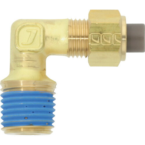 潤工社　黄銅製継手（ミリ系列）　エルボ　6×4mm　　PT1／4