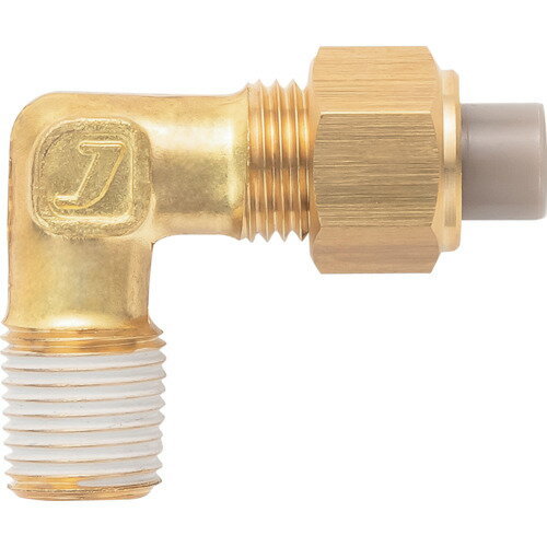 潤工社　黄銅製継手（ミリ系列）　エルボ　12×9mm　　PT1／8