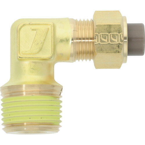 潤工社 黄銅製継手（ミリ系列） エルボ 8×6mm PT3／8