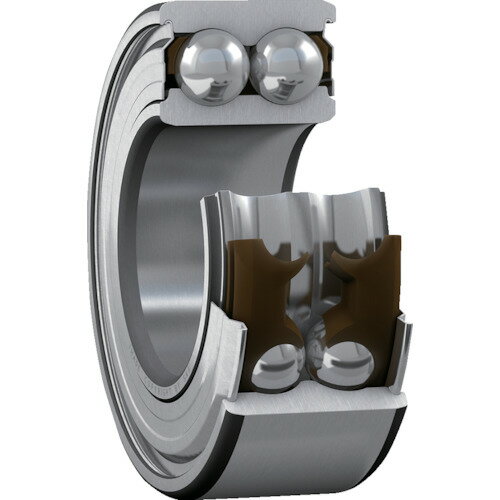 SKF　複列アンギュラ玉軸受、軸受両端鋼板シールド　内径17mmX外径40mmX幅17．5mm