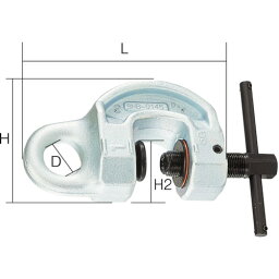 イーグル　ねじ式全方向クランプ　SBN－1t（1－30）