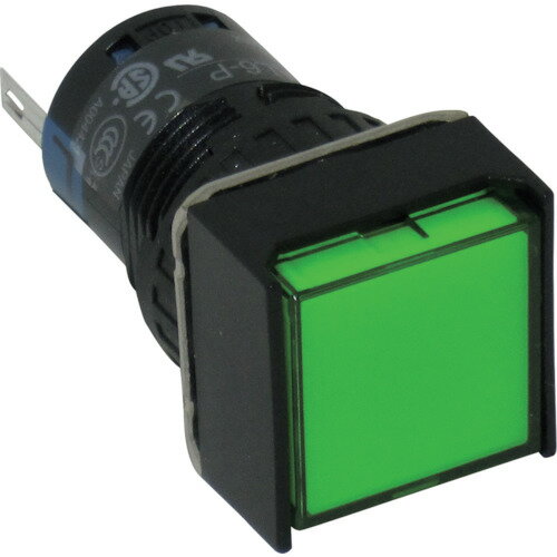 IDEC　φ16正角形表示灯JAN：trusco4183444メーカー：IDEC（株） / ブランド：IDEC / 原産国：日本特長●保護等級IP40(IEC 60529)です。●UL、CSA、CCC認証およびEN規格適合品です。用途●小型...