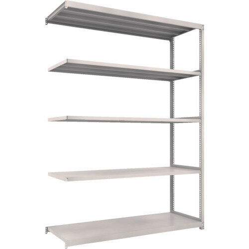 TRUSCO　スチールラック　M2型軽中量棚　1760X600XH2400　5段　連結　ネオグレー