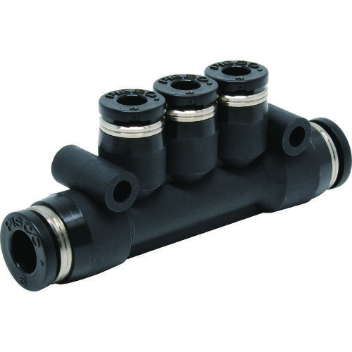 ピスコ　チューブフィッティング　違径トリプル