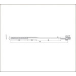 ナカニシ　電着ダイヤモンドヤスリ（全長137mm刃長40mm刃幅5mm）