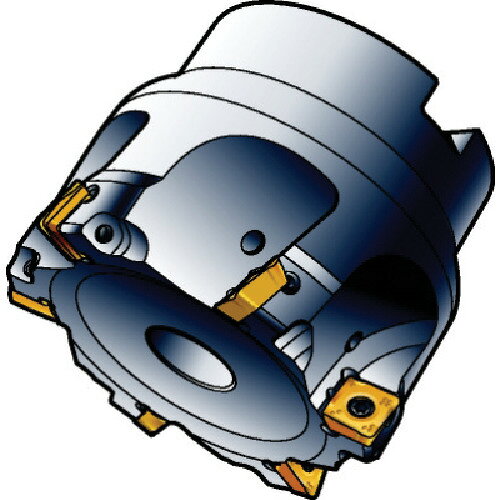 SANDVIK　コロミル490カッター（455） JAN：trusco5621747 メーカー：サンドビック（株）コロマントカンパニー / ブランド：SANDVIK / 原産国：非公開 特長●正面フライスから肩削り加工まで対応します。 用途●肩削り加工に。●正面フライス加工に。●あらゆる被削材に対応●コースピッチ。●アーバ取付(ミリ)。 仕様●刃数CICT(枚)：5●切削径DC(mm)：100●切込角KAPR(°)：90●Dc：100●d(mm)：32●l1：50●最大切り込み：10●最大回転数：8900●チップサイズ：14●クーラント供給：クーラントセンタースルー●重量：1.4 仕様（詳細）●高精度●加工面良好