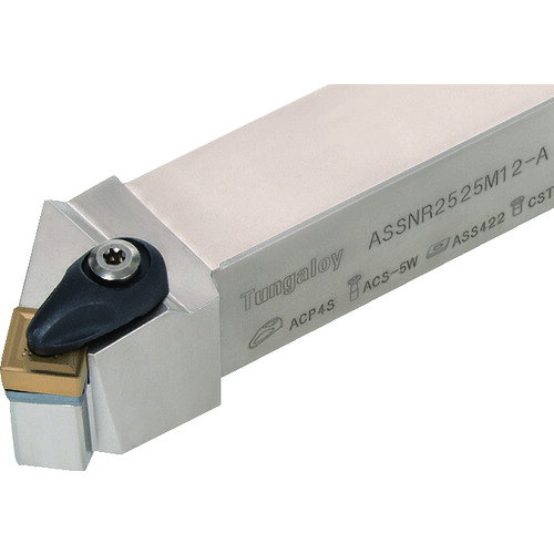 タンガロイ　ターニング・A　外径加工用バイト　ASSNR／LJAN：trusco7118236メーカー：（株）タンガロイ / ブランド：タンガロイ / 原産国：非公開特長●ダブルクランプ式外径加工用バイトです。用途●旋削加工用。仕様（詳細）●外径加工用Turning-Aシリーズ●ダブルクランプ仕様