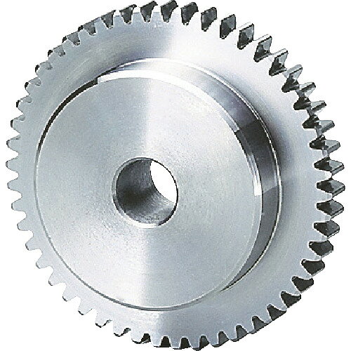KG　平歯車　S1S　50B－A－0608　形状B1　モジュール1　歯数50　歯幅6mm　穴径Φ8mm