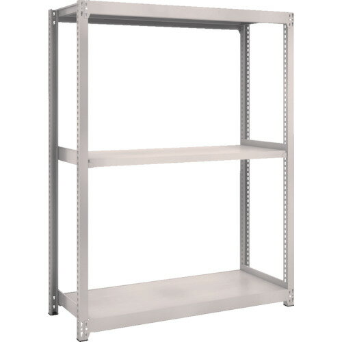 TRUSCO　スチールラック　M2型軽中量棚　1160X450XH1500　3段　単体　ネオグレー
