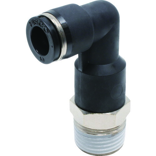 ピスコ　チューブフィッティング　ロングエルボ　チューブ10　接続口径R1／2