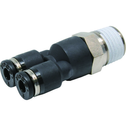 ピスコ チューブフィッティング ブランチワイチューブ4ネジR1／4