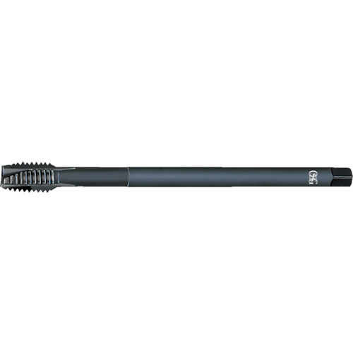 OSG　ポイントタップ　深穴用ロングシャンク　13956JAN：trusco8223915メーカー：オーエスジー（株） / ブランド：OSG / 原産国：非公開特長●通り穴でねじ立て長さが特に長く、焼付をおこしやすい被削材に適しています。用途●低炭素鋼(C〜0.25%)、中炭素鋼(C0.25％〜0.45%)、合金鋼、鋳鋼、熱可塑性プラスチック仕様●呼び寸法：M6●ピッチ(mm)：1●表面処理：ホモ処理仕様（詳細）●タップ等級：OH級材質／仕上●高バナジウムハイス