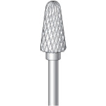 ナカニシ　超硬カッター　テーパー先丸（ダブルカット）　刃径6mm　刃長12mm
