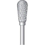 ナカニシ　超硬カッター　逆テーパー先丸（ダブルカット）　刃径6mm　刃長12mm
