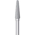 ナカニシ　超硬カッター　テーパー先丸（ダイヤカット・細目）刃径4mm刃長14mm