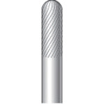 ナカニシ 超硬カッター 円筒先丸（シングルカット）刃径6．0mm刃長16．0mm