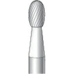 ナカニシ　超硬カッター　楕円（シングルカット）　刃径6．0mm　刃長9．5mm