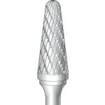 ナカニシ　超硬カッター　テーパー（ダブルカット）刃径12．7mm刃長30．0mm