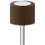 ナカニシ　フラップサンダー　（5本入）　粒度＃150　外径20mm　幅15mm