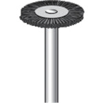 ナカニシ　毛ブラシ　ハード　馬毛　　（10本入）　外径17mm