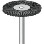 ナカニシ　毛ブラシ　ハード　馬毛　　（10本入）　外径23mm