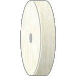 ナカニシ　ホイール型フェルトバフ　　（10本入）　外径25mm